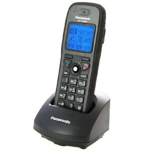 изображение Микросотовый терминал Panasonic KX-TCA355RU DECT (радиотелефон) , цвет: серый магазин Компании Интерком-НН картинка Panasonic KX-TCA355RU - Микросотовый терминал DECT (радиотелефон) , цвет: серый от магазина Интерком-НН