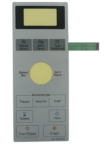 картинка Panasonic F630Y8G80SZP Сенсорная панель для СВЧ (микроволновой печи) NN-SD556M ZPE от магазина Интерком-НН
