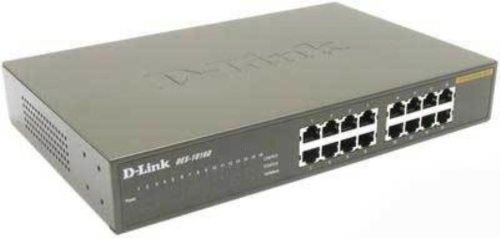изображение Неуправляемый коммутатор D-Link DES-1016D с 16 портами 10/100BASE-TX магазин Компании Интерком-НН картинка D-Link DES-1016D Неуправляемый коммутатор с 16 портами 10/100BASE-TX от магазина Интерком-НН
