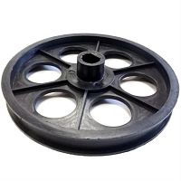 картинка Шкив 010339(2) для бетономешалки металлическая втулка, внутр. Ø 16 мм, внешн. Ø 162 мм, гладкий от магазина Интерком-НН