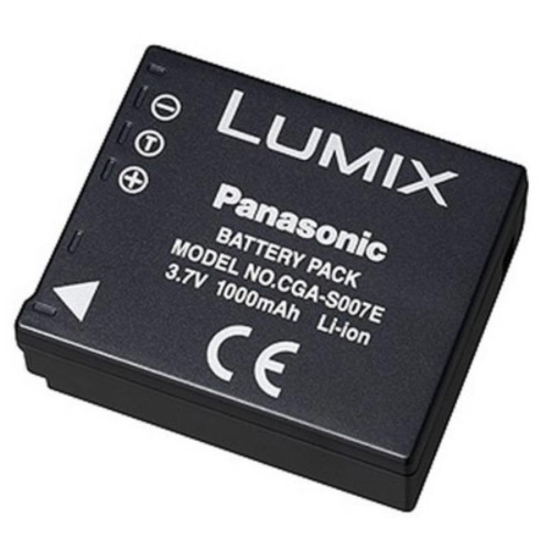 изображение Аккумулятор Panasonic CGA-S007E 3.7V 1000mAh магазин Компании Интерком-НН картинка Panasonic CGA-S007E Аккумулятор для фотокамеры 3.7V 1000mAh от магазина Интерком-НН