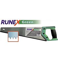 картинка Ножовка по сырой древесине Runex Green 500мм прямой крупный зуб 577442 от магазина Интерком-НН