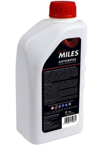 картинка Miles AFR1 антифриз готовый G12/G12+ красный (-40°C) (1кг)  от магазина Интерком-НН фото 2