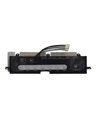 картинка Redmond RGM-M805-PUV2 плата управления (вариант №2 серый) с аппликацией в сборе для электрогриля  от магазина Интерком-НН