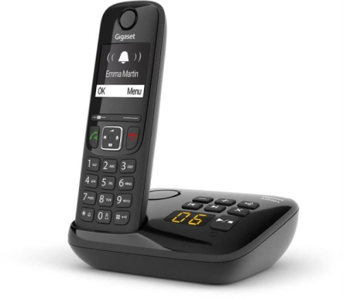 картинка Р/Телефон Dect Gigaset AS690A RUS черный автооветчик АОН от магазина Интерком-НН фото 11