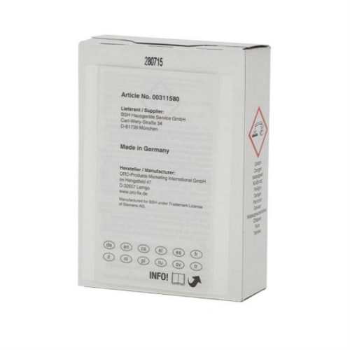 картинка Bosch 00311580 Средство для очистки посудомоечных машин, 200г от магазина Интерком-НН фото 2