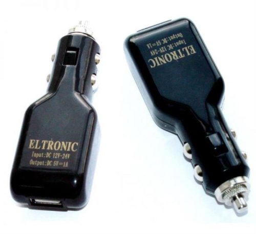 картинка Автомобильное ЗУ Eltronic с USB выходом (1000mAh) от магазина Интерком-НН