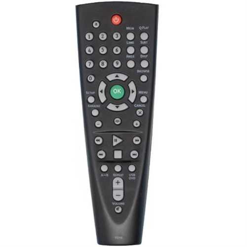картинка Huayu RC116 (19179) пульт дистанционного управления (ПДУ) для DVD-плеера BBK от магазина Интерком-НН