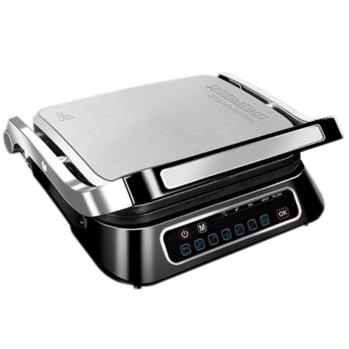 картинка Электрогриль Redmond SteakMaster RGM-M807 2100Вт черный/серебристый от магазина Интерком-НН фото 3