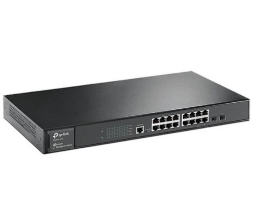 изображение Управляемый коммутатор TP-Link T2600G-18TS с 16 портами 10/100/1000Base-T, 2 порта 1000Base-X SFP магазин Компании Интерком-НН фото 3 картинка TP-Link T2600G-18TS управляемый коммутатор с 16 портами 10/100/1000Base-T, 2 порта 1000Base-X SFP от магазина Интерком-НН фото 3