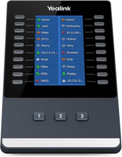 картинка Модуль расширения Yealink EXP43 черный от магазина Интерком-НН фото 9