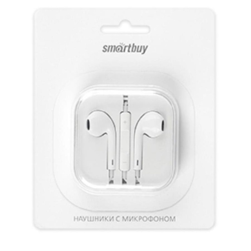 изображение Внутриканальная гарнитура Smartbuy SBH-101, i-ONE белая магазин Компании Интерком-НН фото 2 картинка Smartbuy SBH-101 Внутриканальная гарнитура Smartbuy, i-One белая от магазина Интерком-НН фото 2