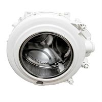 картинка Indesit C00109633 (488000109633, 145460) бак в сборе с барабаном и шкивом для стиральных машин  от магазина Интерком-НН