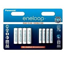 картинка Panasonic eneloop BK-KJMCCE44E Набор аккумуляторов 750mAh AAA + 1900mAh AA BL8 от магазина Интерком-НН