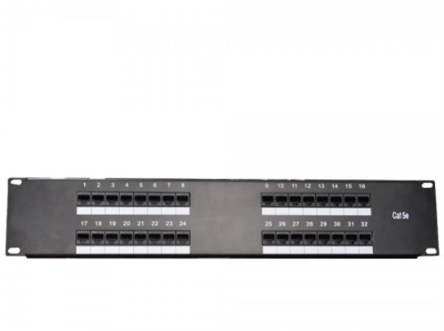 картинка WT-2064-32P 19" патч-панель RJ45 Cat.5e, 32 порта от магазина Интерком-НН