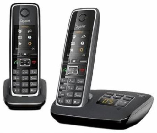 картинка Р/Телефон Dect Gigaset C530A DUO RUS черный (труб. в компл.:2шт) автооветчик АОН от магазина Интерком-НН фото 5